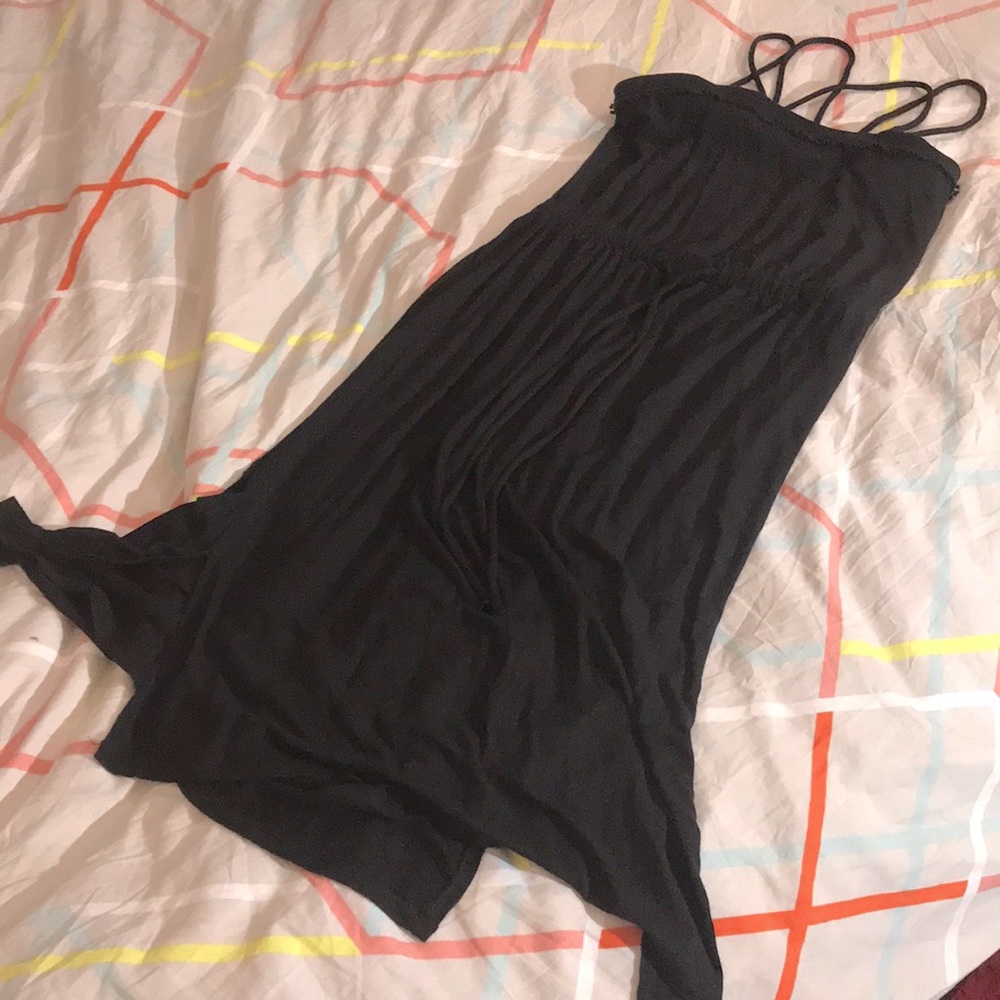 Victoria’s Secret black xs comfy home dress/lounge wear /lingerie